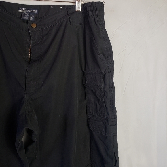 5.11 Mens Black Taclite Pro Ripstop Pants-Size 42x32 - Picture 6 of 13